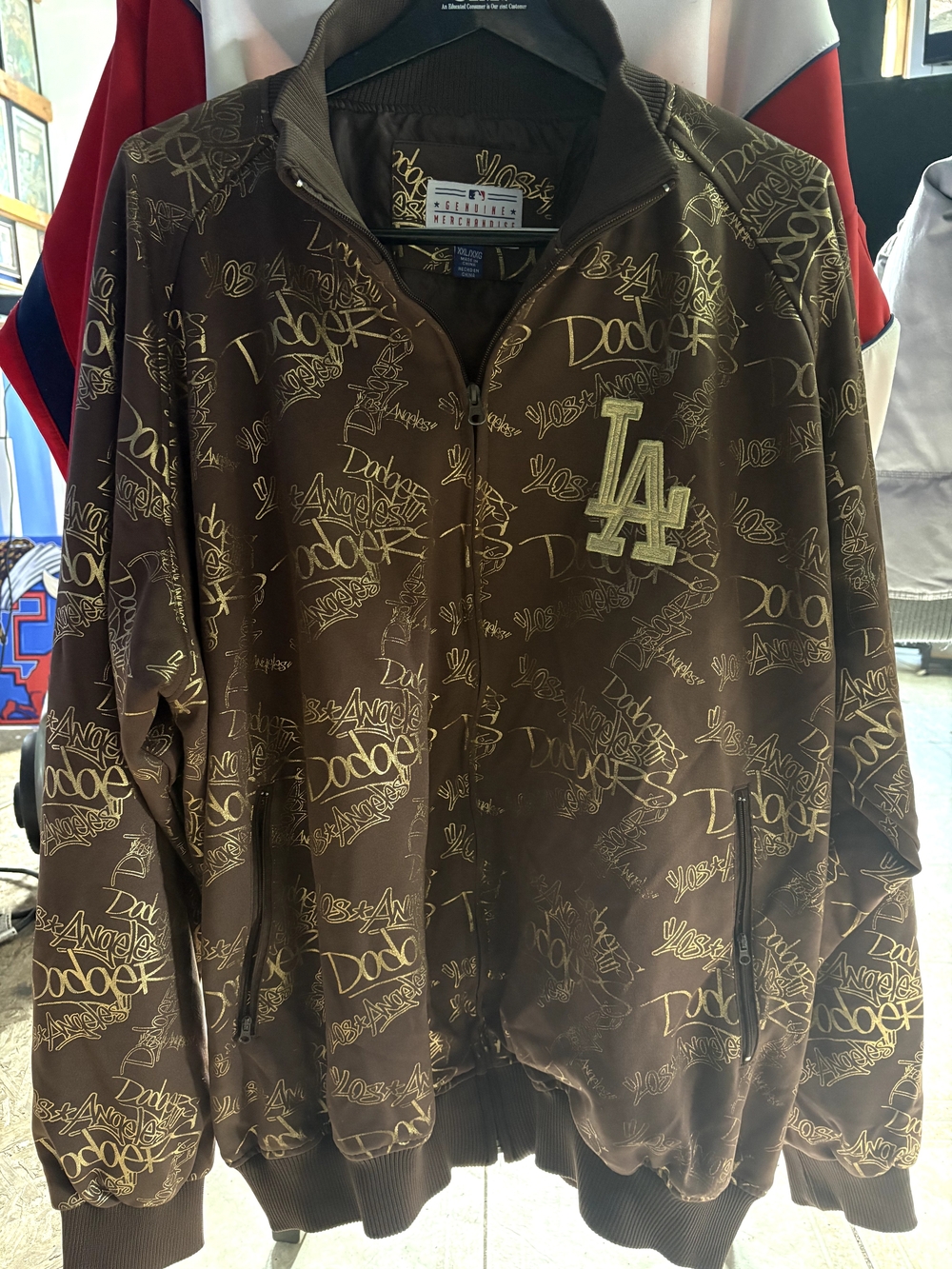Men's MLB LA Dodgers Zip Up Jacket